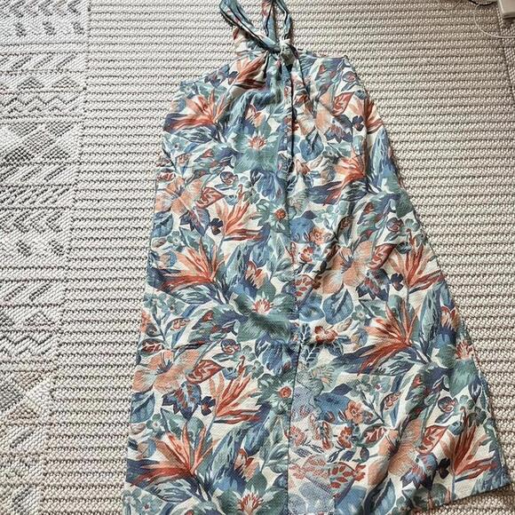 Faherty Bay Twist Dress in Paradise Blossom Floral - Picture 6 of 8